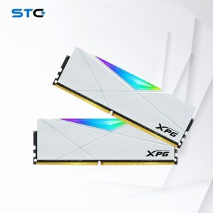 Ram PC Adata XPG D50 RGB 16GB DDR4-3200MHz-White