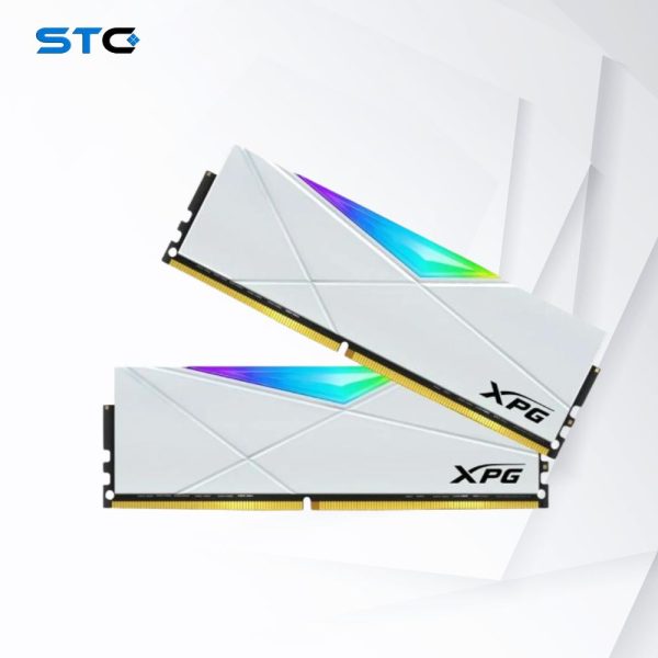 Ram PC Adata XPG D50 RGB 16GB DDR4-3200MHz-White